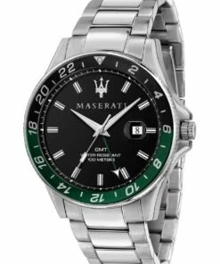 Maserati Sfida 44mm Black Dial Bracelet Watch R8853140005