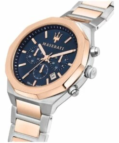 Maserati Stile Chrono Two Tone Rose Stainless Steel Chronograph Watch -RAY-BAN Online Store 840873160 5 720x928
