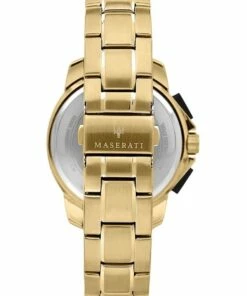 Maserati Successo Solar Gold Gold Stainless Steel Chronograph Watch -RAY-BAN Online Store 840873430 3 720x928