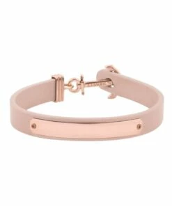 Paul Hewitt PH Signum Female Engraveable, Rose Gold Anchor, Nude Bracelet, Large Size, 170mm