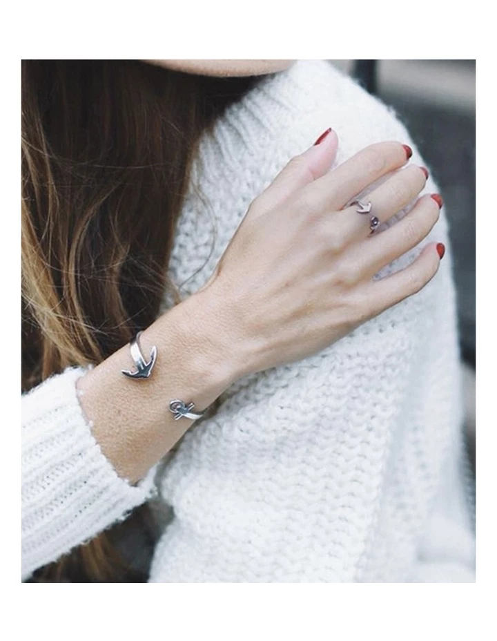 Paul Hewitt PH Ancuff Bracelet, Stainless Steel, Small Size 155mm 2 Paul Hewitt PH Ancuff Bracelet, Stainless Steel, Small Size 155mm - Image 2