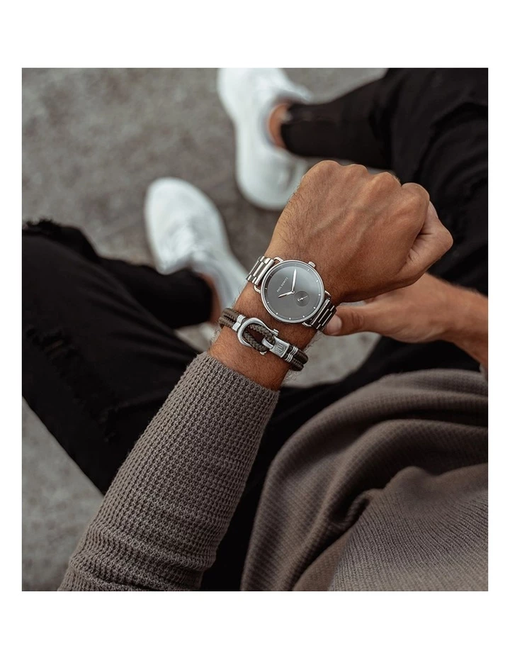 Paul Hewitt PH Phinity Green Nylon XXL Bracelet 2 Paul Hewitt PH Phinity Green Nylon XXL Bracelet - Image 2