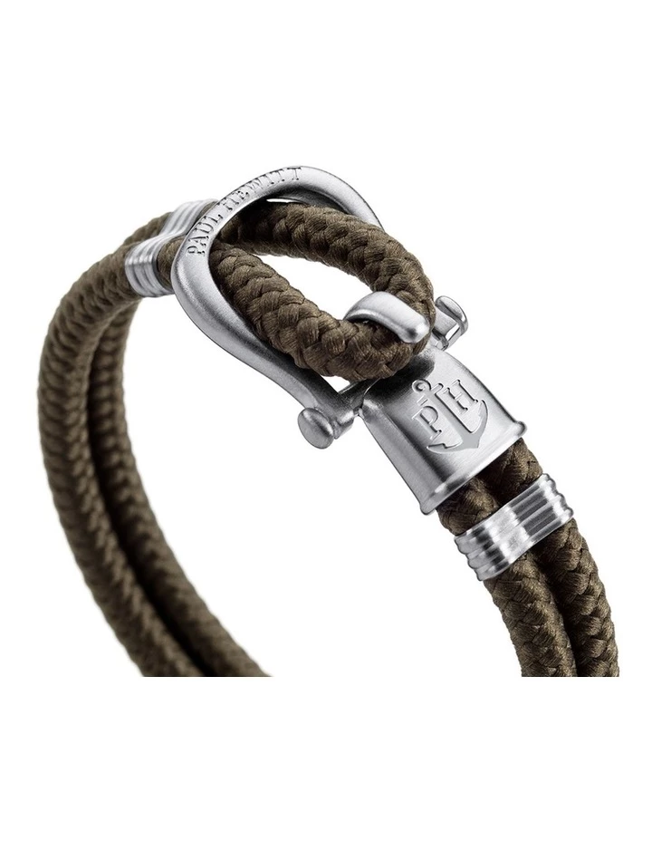 Paul Hewitt PH Phinity Green Nylon XXL Bracelet 3 Paul Hewitt PH Phinity Green Nylon XXL Bracelet - Image 3