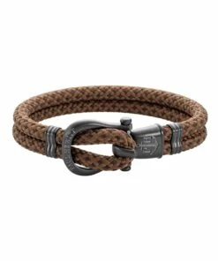 Paul Hewitt PH Phinity Brown Nylon XL Bracelet