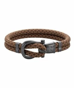 Paul Hewitt PH Phinity Brown Nylon XXL Bracelet