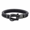 Paul Hewitt Phinity Black Nylon XXL Bracelet