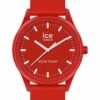ICE-Watch Solar Power Red Sea Medium Red Silicone Solar Watch