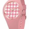 ICE-Watch Ice Change Vichy Small Pink Silicone Quartz Watch
