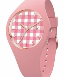 ICE-Watch Ice Change Vichy Small Pink Silicone Quartz Watch