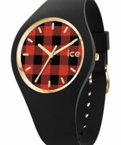 ICE-Watch Ice Change Buffalo Small Black Silicone Quartz Watch