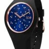 ICE-Watch Ice Cosmos Star Small Blue Silicone Quartz Watch