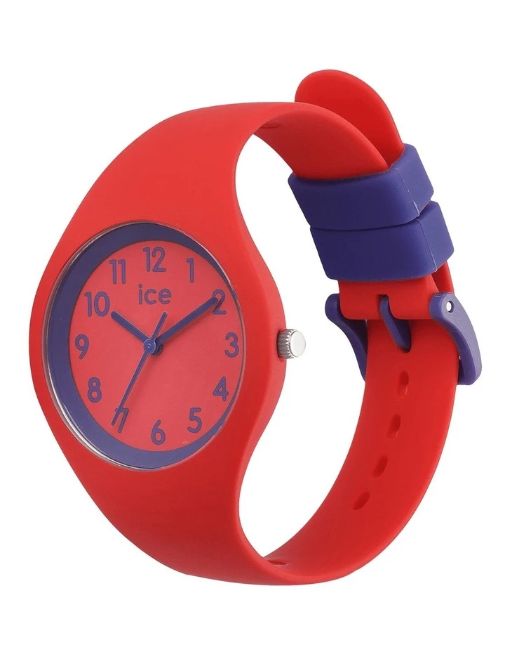 ICE-Watch Ice Ola Kids Circus Small Red Silicone Quartz Watch 3 ICE-Watch Ice Ola Kids Circus Small Red Silicone Quartz Watch - Image 3