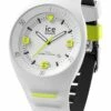 ICE-Watch Ice P. Leclercq Yellow Medium White Silicone Chronograph Watch