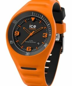 ICE-Watch Ice P. Leclercq Medium Orange Silicone Chronograph Watch