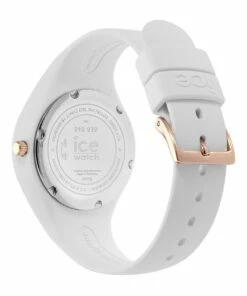 ICE-Watch Ice Pearl Pink Small White Silicone Quartz Watch -RAY-BAN Online Store 841078990 5 720x928