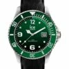 ICE-Watch Ice Steel Medium Green Silicone Quartz Watch