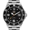 ICE-Watch Ice Steel Black Silver Medium Watch