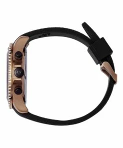 ICE-Watch Ice Steel Rose Gold Large Black Silicone Chronograph Watch -RAY-BAN Online Store 841081060 4 720x928