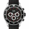 ICE-Watch Ice Steel Racing Large Black Silicone Quartz Watch