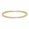 Georgini Selena 3mm Tennis Bracelet Gold