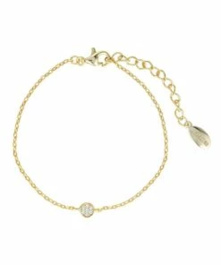 Georgini Dotti Sterling Silver with Gold Plating Bracelet