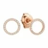 Georgini Ara Rose Gold Stud Earrings