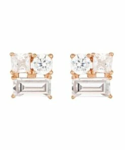 Georgini Thea Rose Gold Stud Earrings