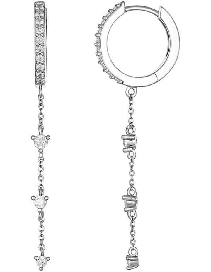 Georgini Heirloom Loved Earrings Silver 1 Georgini Heirloom Loved Earrings Silver