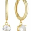 Georgini Bria Gold Hoop Earrings