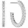 Georgini Ara 20mm Silver Hoop Earrings