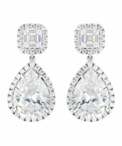 Georgini Liandra Silver Drop Earrings