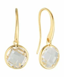 Georgini Lucent Gold Large Hook Earring