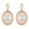Georgini Luxe Grandenzza Rose Gold Drop Earrings