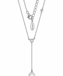 Georgini Emilio Aquamarine Pendant Silver Necklace