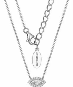Georgini Heirloom Evermore Pendant Silver Necklace