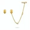 Sally Skoufis Peace Stud Ear Cuff Set