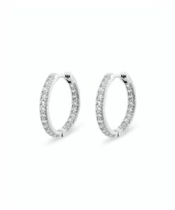 Sally Skoufis Guardian Hoop Earrings
