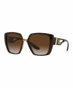 Dolce & Gabbana Brown Cat Eye Sunglasses 0DG6156 1535438003