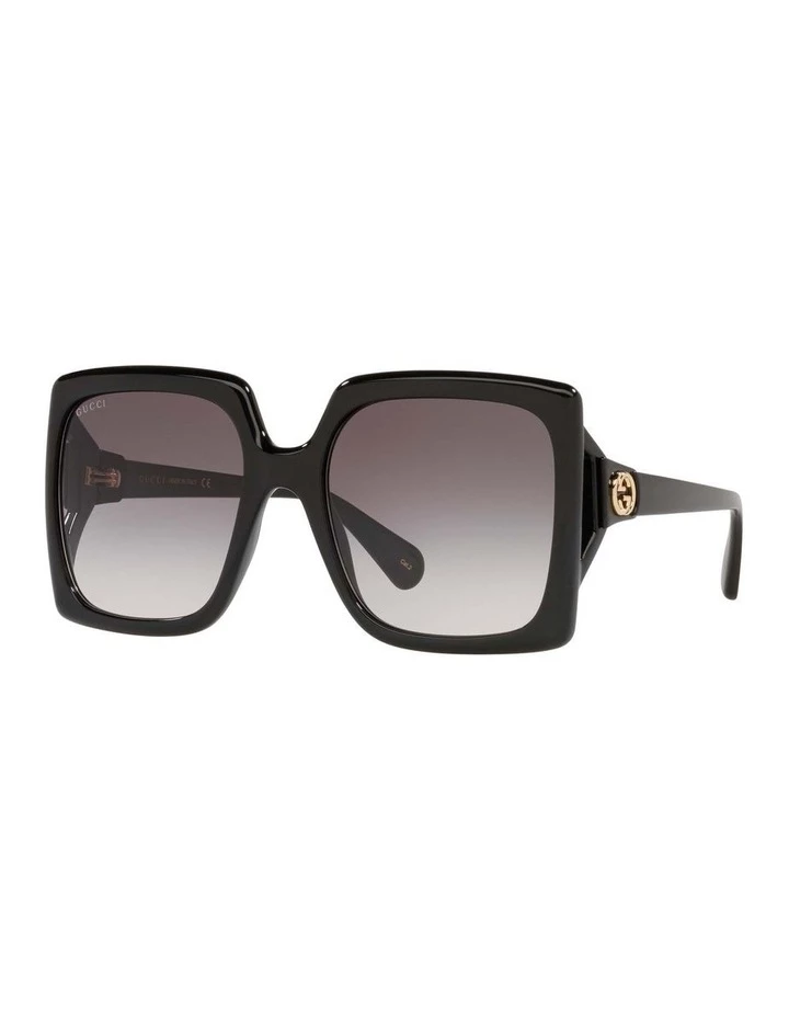GUCCI Black Round Sunglasses 0GC001504 1535962001 1 GUCCI Black Round Sunglasses 0GC001504 1535962001