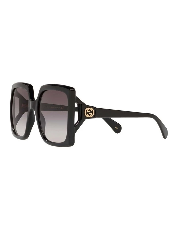 GUCCI Black Round Sunglasses 0GC001504 1535962001 3 GUCCI Black Round Sunglasses 0GC001504 1535962001 - Image 3