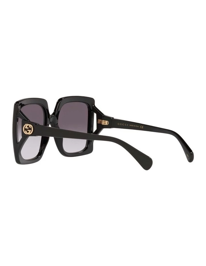 GUCCI Black Round Sunglasses 0GC001504 1535962001 5 GUCCI Black Round Sunglasses 0GC001504 1535962001 - Image 5