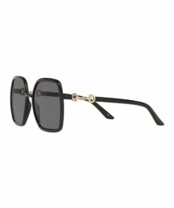 GUCCI Black Rectangle Sunglasses 0GC001516 1535963001 -RAY-BAN Online Store 843147460 3 720x928