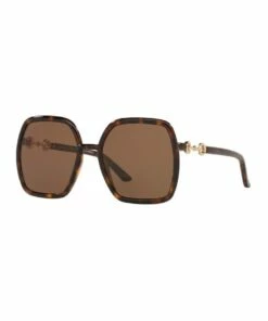 GUCCI Tortoise Rectangle Sunglasses 0GC001516 1535963002