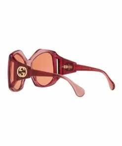 GUCCI Burgundy Round Sunglasses 0GC001503 1535973002 -RAY-BAN Online Store 843147730 5 720x928