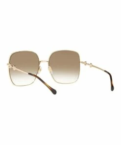 GUCCI Gold Rectangle Sunglasses 0GC001507 1535974002 -RAY-BAN Online Store 843147910 6 720x928