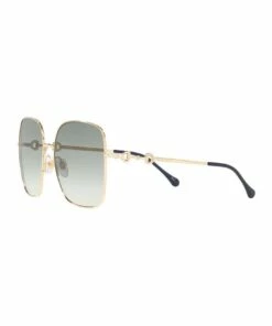 GUCCI Gold Rectangle Sunglasses 0GC001507 1535974003 -RAY-BAN Online Store 843148000 3 720x928