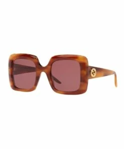 GUCCI Brown Rectangle Sunglasses 0GC001518 1535975002