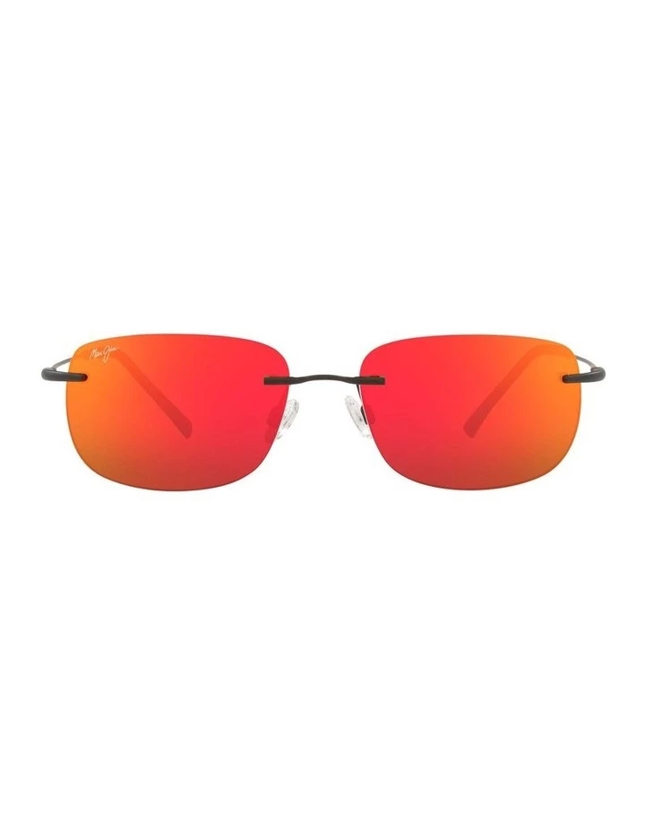 Maui Jim Ohai Polarised Black Rectangle Sunglasses 0MJ000670 1535856003 2 Maui Jim Ohai Polarised Black Rectangle Sunglasses 0MJ000670 1535856003 - Image 2