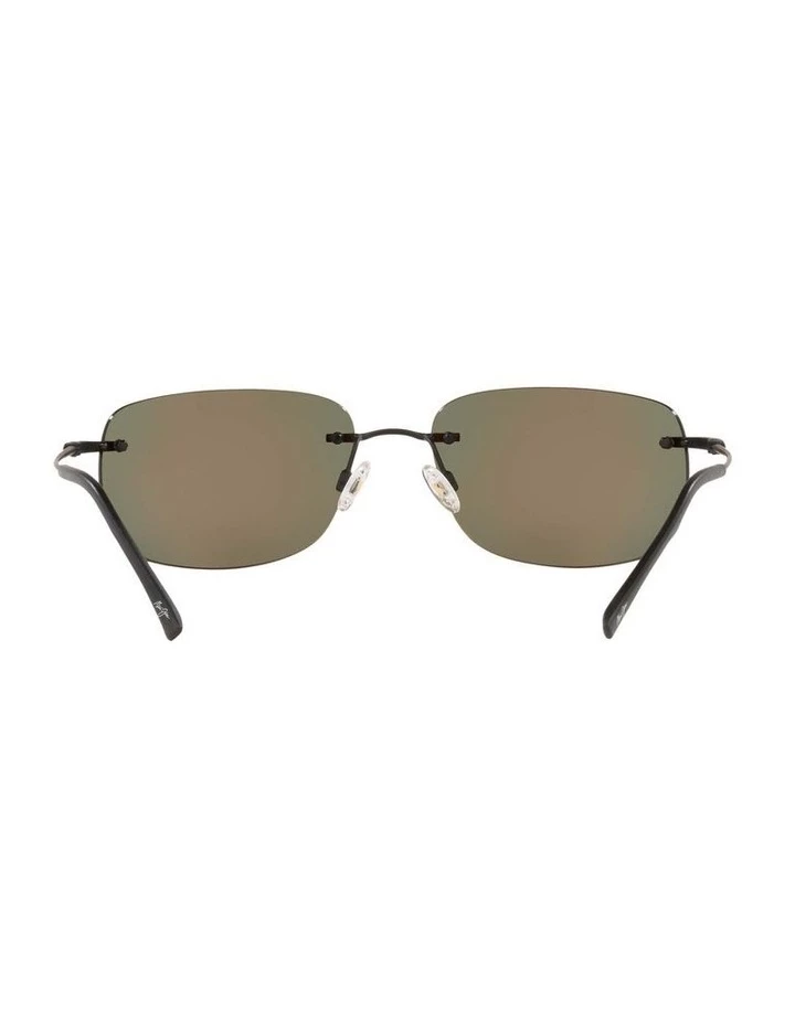 Maui Jim Ohai Polarised Black Rectangle Sunglasses 0MJ000670 1535856003 7 Maui Jim Ohai Polarised Black Rectangle Sunglasses 0MJ000670 1535856003 - Image 7
