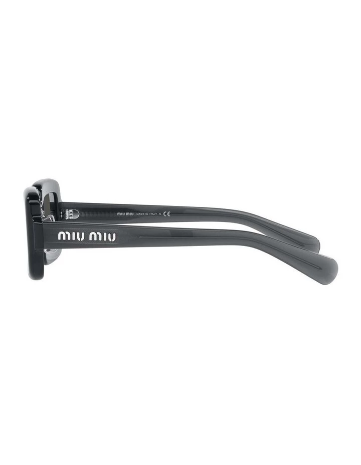 Miu Miu Grey Rectangle Sunglasses 0MU 09XS 1536012002 4 Miu Miu Grey Rectangle Sunglasses 0MU 09XS 1536012002 - Image 4
